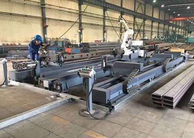 RCS Series Robotics Plasma Cutting Station For Long Steel Products With Hypertherm MAXPRO200