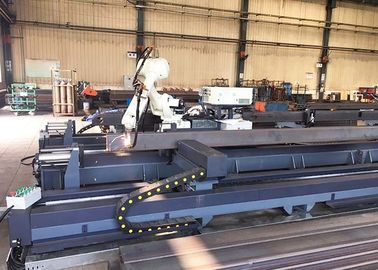 RCS Series Robotics Plasma Cutting Station For Long Steel Products With Hypertherm MAXPRO200