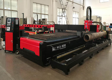 Thick Metal Plate And Steel Tube CNC Plasma Cutting Machine With USA Hypertherm
