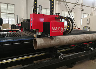 Thick Metal Plate And Steel Tube CNC Plasma Cutting Machine With USA Hypertherm