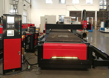 Thick Metal Plate And Steel Tube CNC Plasma Cutting Machine With USA Hypertherm