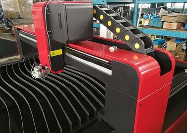 High Precision CNC Plasma Cutting Machine Double Drive Table Type Low Noise