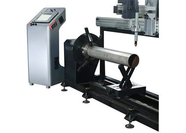 Tube Master 2 Axis CNC Plasma Mild Steel Pipe Cutting Machine with Panasonic Motor